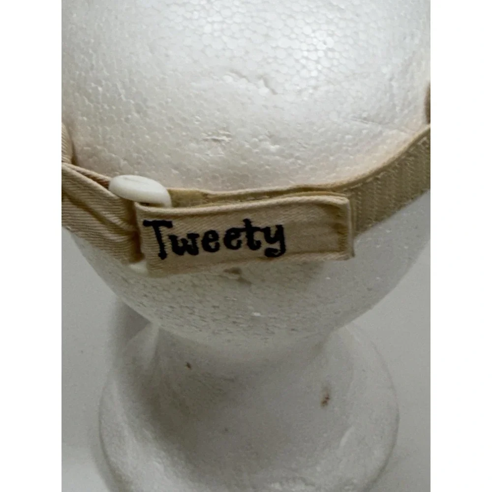 Vintage  Visor Looney Toons‎ Tweety Bird Salmon
